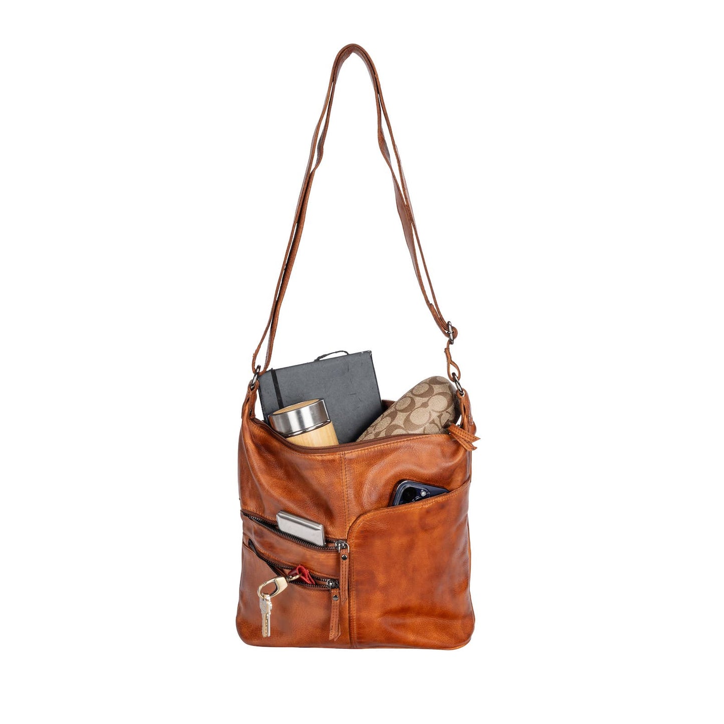 Leather Shoulder bag Bianca WS6847