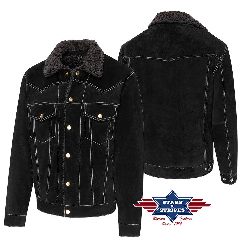 Western Splitlederjack - Hunter Black: L