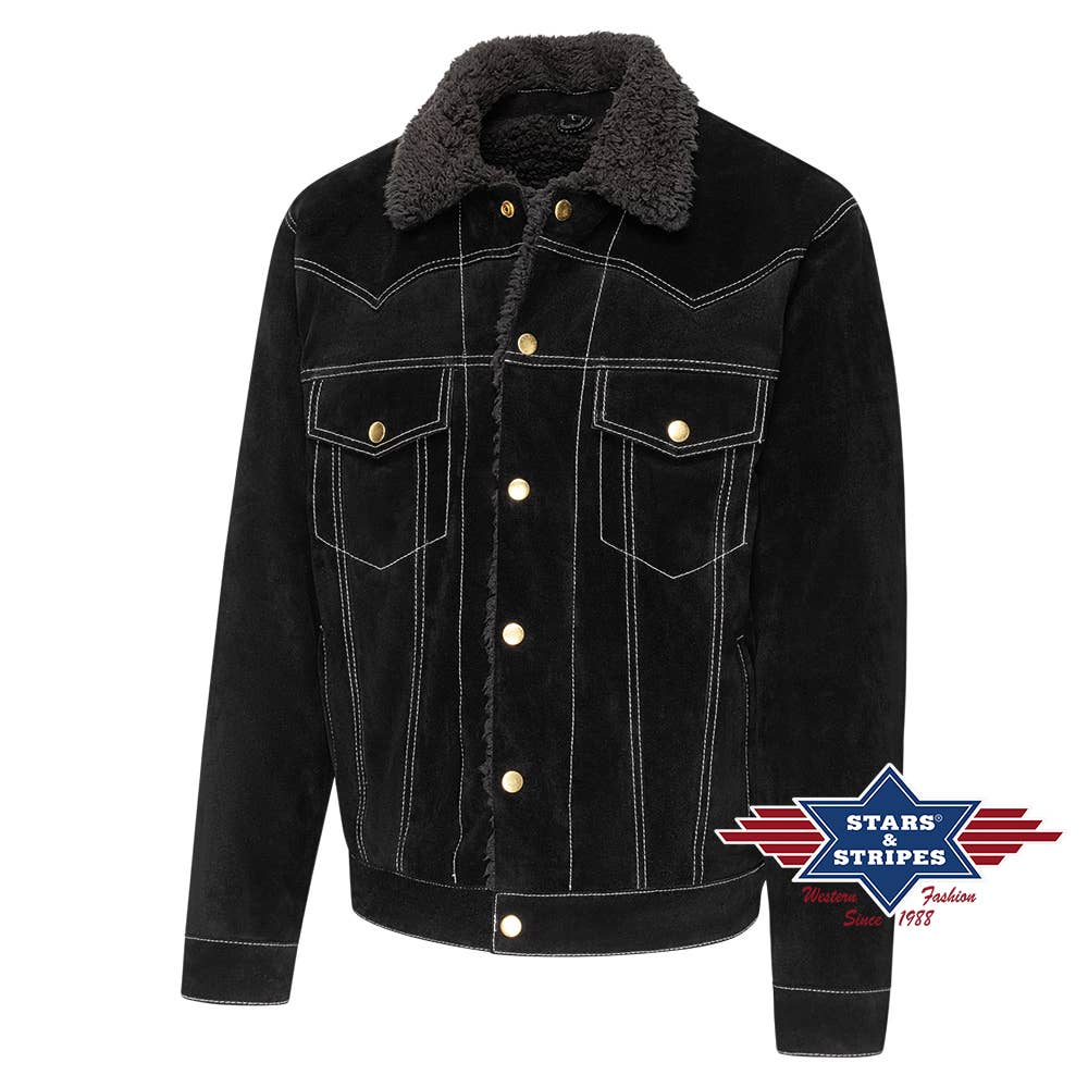 Western Splitlederjack - Hunter Black: M