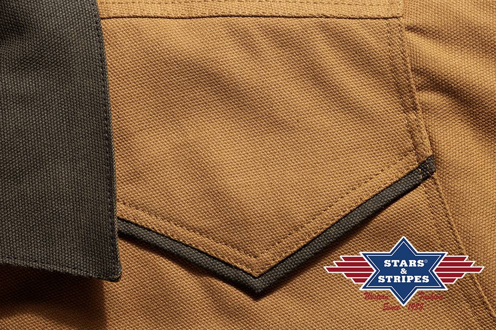 Western canvas jacket - Andrew jacket: XL