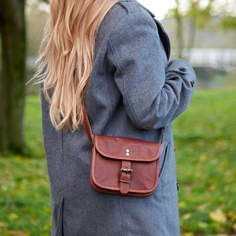 Mini Leather Shoulder Bag - Small Handbag
