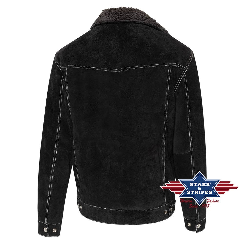 Western Splitlederjack - Hunter Black: M