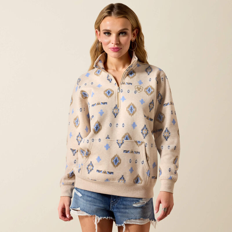 Ariat Sapphire 1/2 Zip Sweatshirt