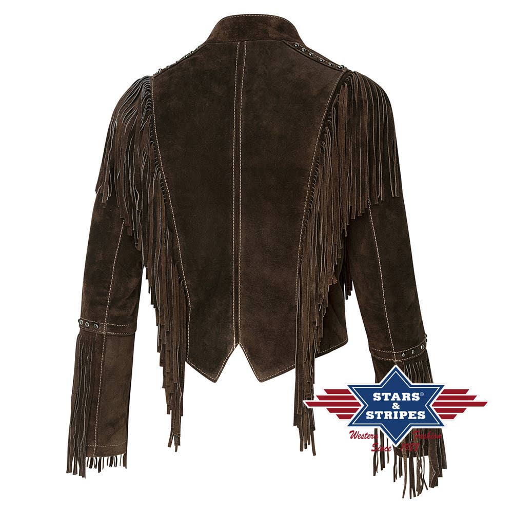 Leather jacket - Brianna Brown: M