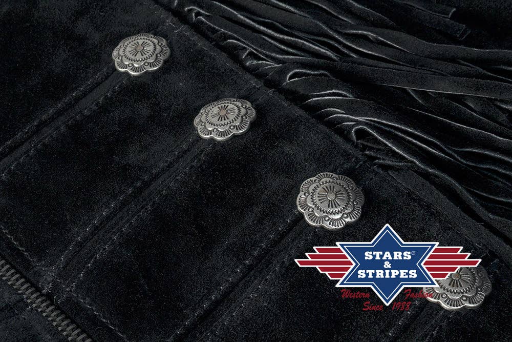 Leather jacket - Brianna Black: M