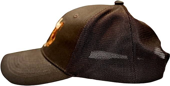 Men's Embroideried Rodeo Clothing Signature Caps for Men Hat: BROWN