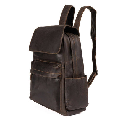 Leather Vintage Backpack Scott- Unisex GW6809: Sandal