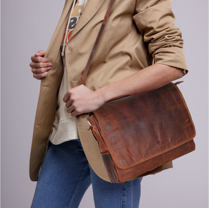 Smart Messenger Steven Mini 11"-GW113: Camel