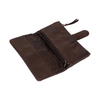 Leather Wallet Cyndy GW2250: Cognac