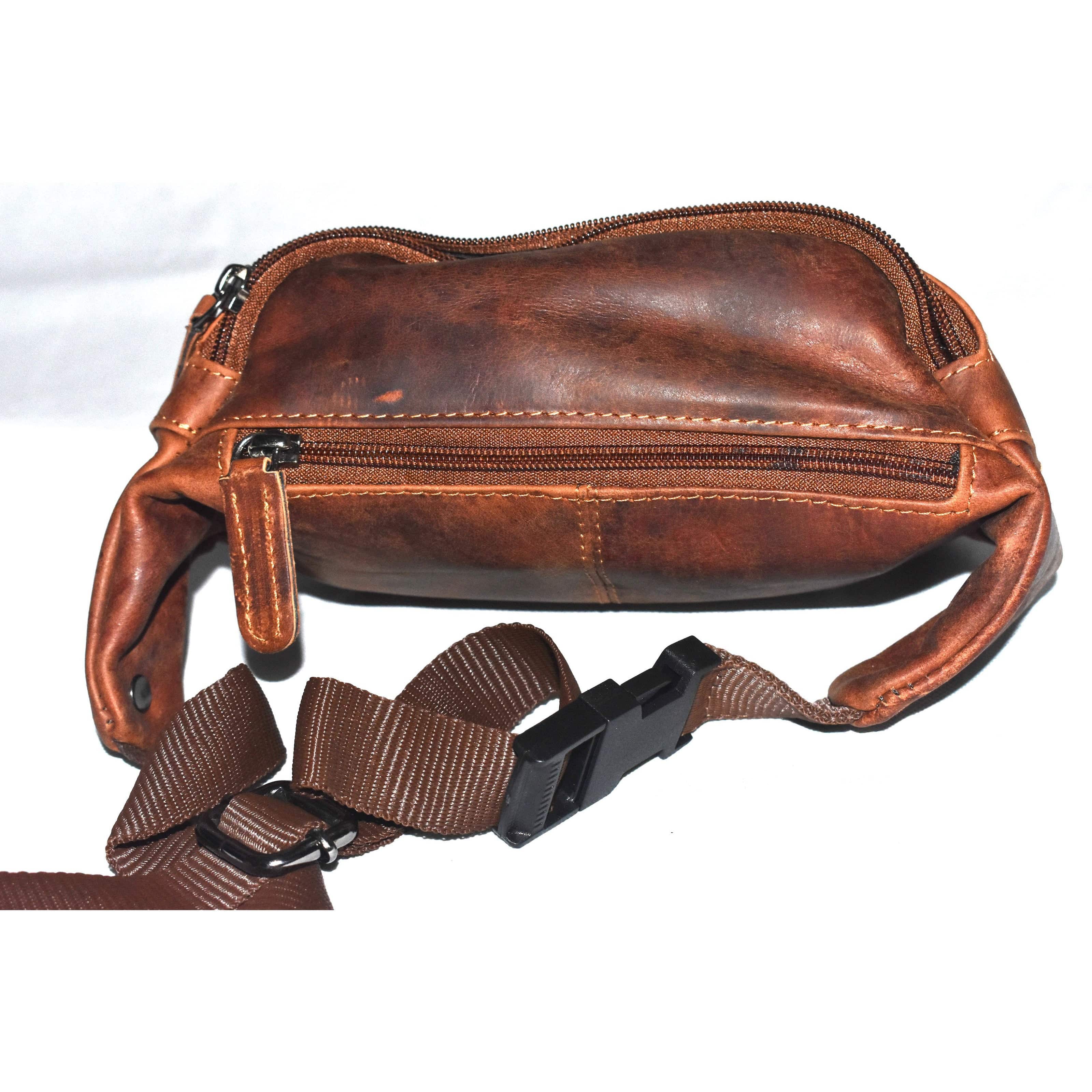 Leather Bum Bag Echuca GW196628: Sandel