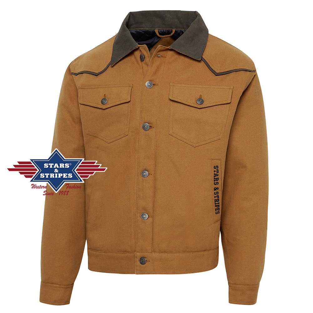 Western canvas jacket - Andrew jacket: M