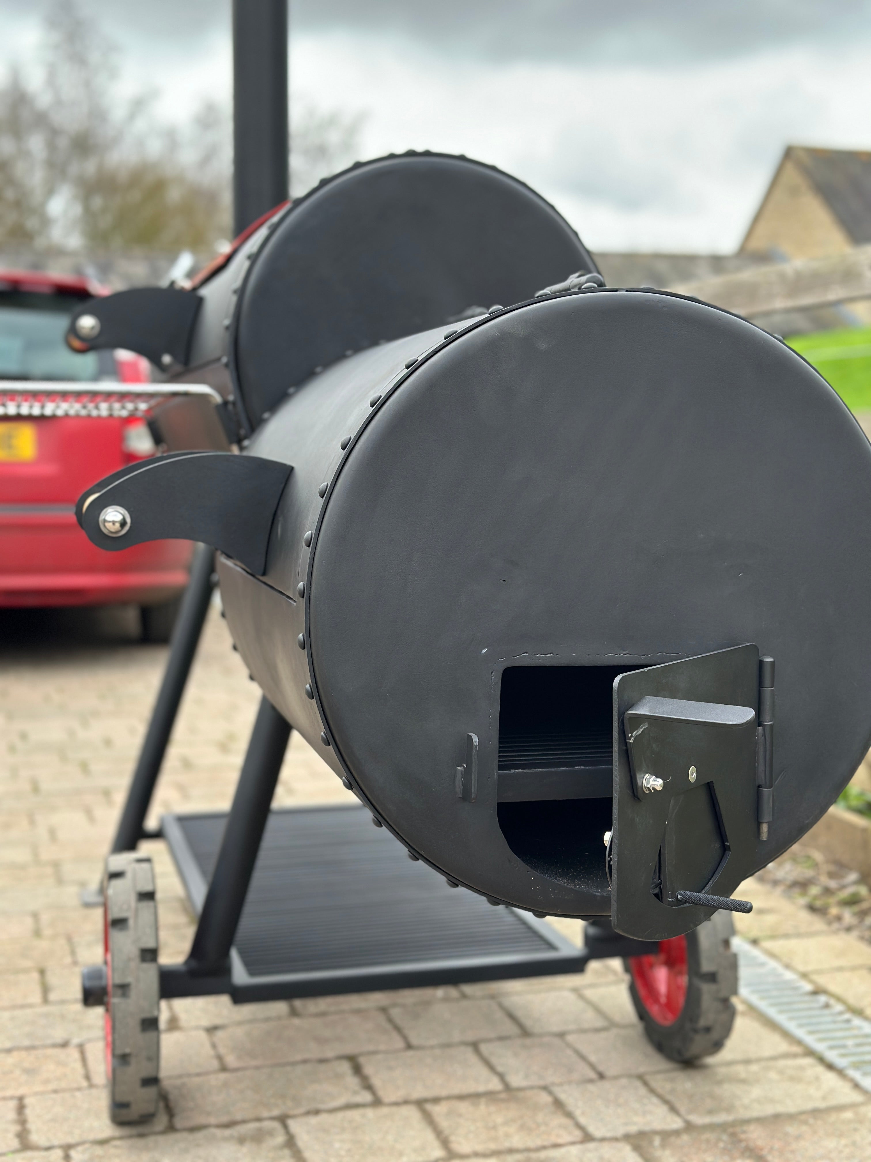 Rhino Ironworks Backyard Offset Smoker