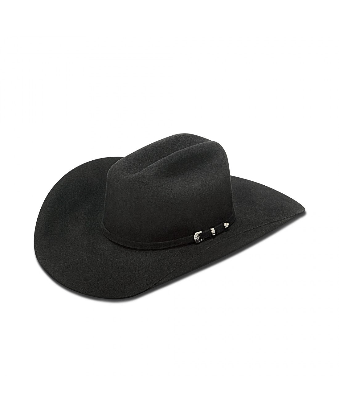 Ariat Wool Cowboy Hat With Buckle BLACK