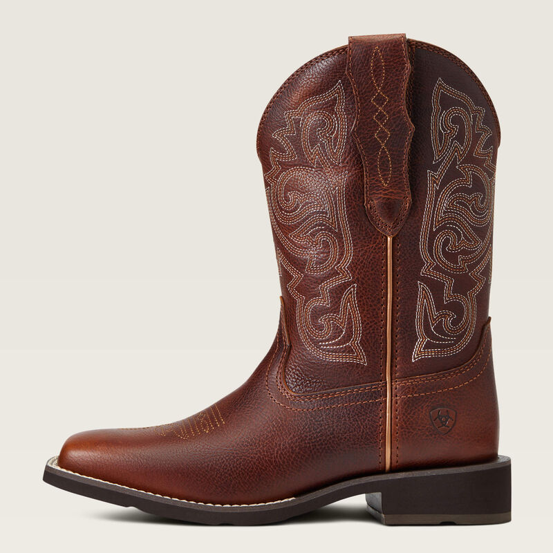 WOMENS Delilah StretchFit Wide Square Toe Western Boot 10040284