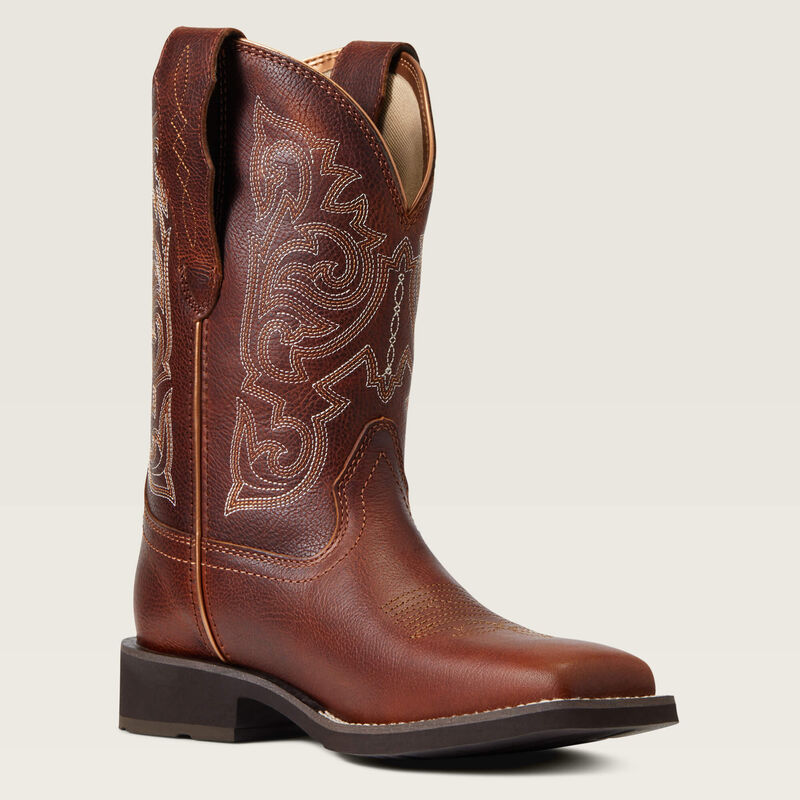 WOMENS Delilah StretchFit Wide Square Toe Western Boot 10040284