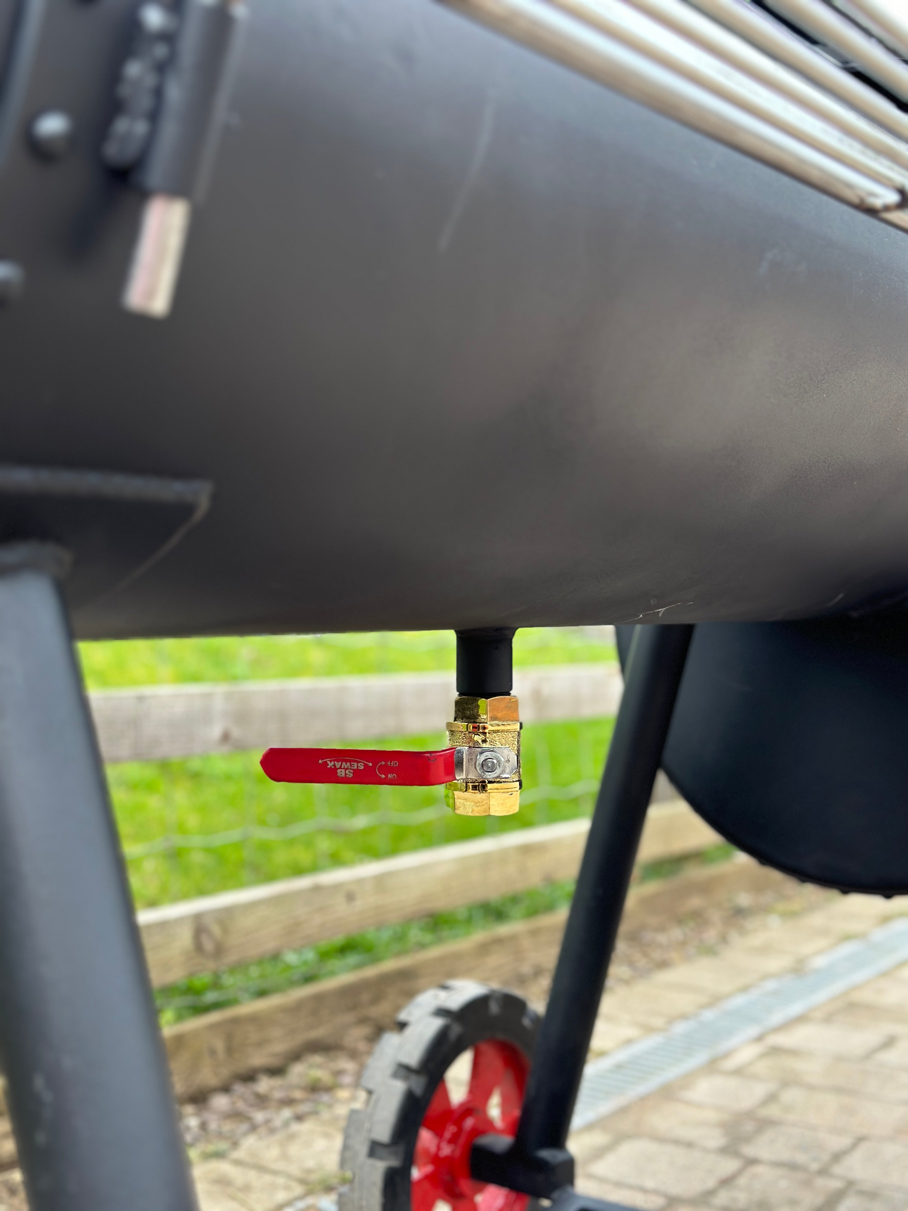 Rhino Ironworks Backyard Offset Smoker