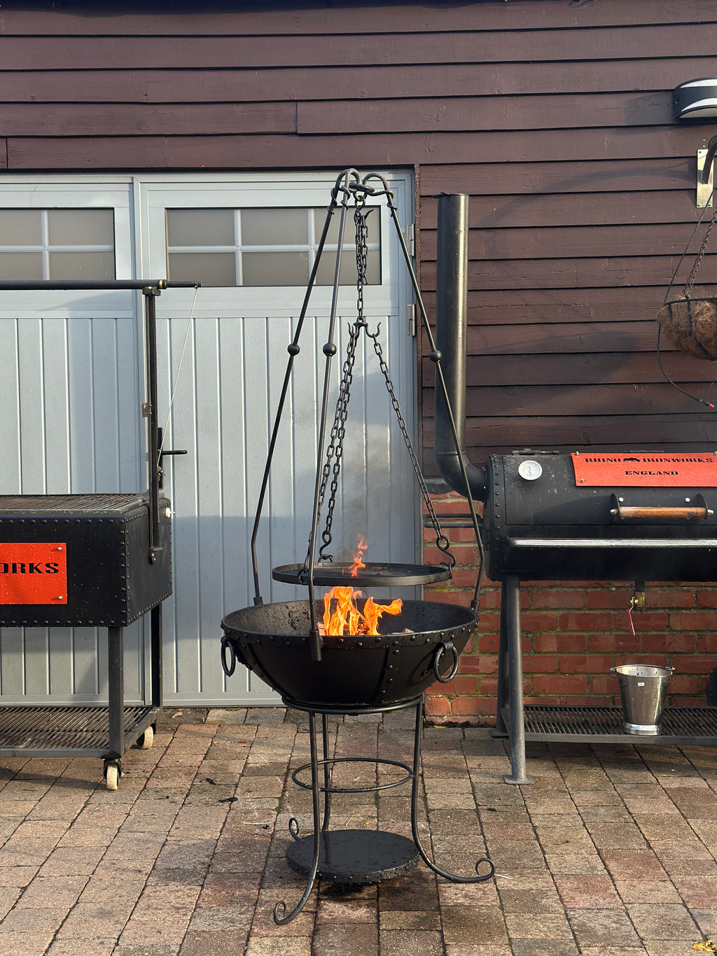 Rhino Ironworks 21" Indian Fire Bowls