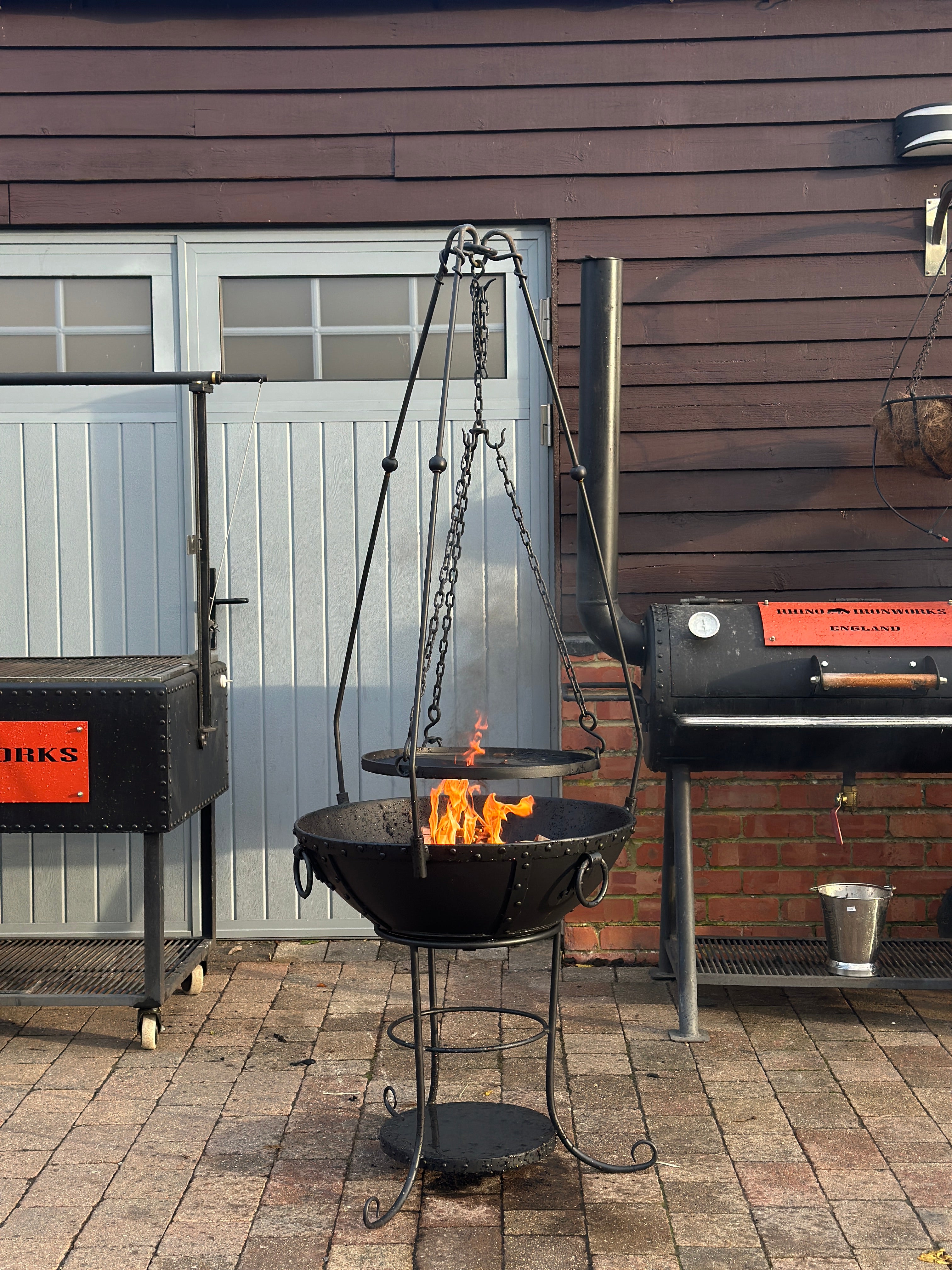 Rhino Ironworks 21" Indian Fire Bowls