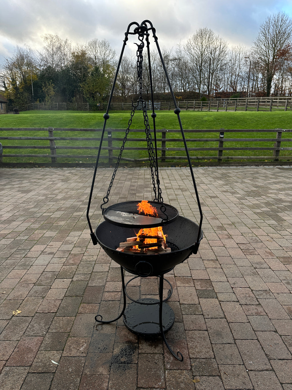 Rhino Ironworks 21" Indian Fire Bowls