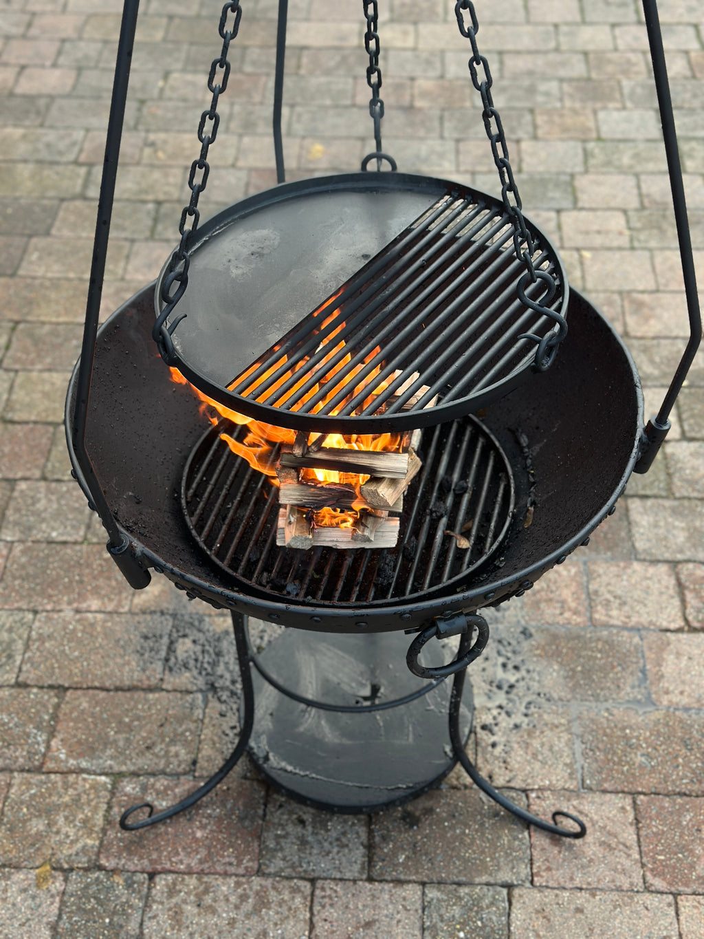 Rhino Ironworks 21" Indian Fire Bowls