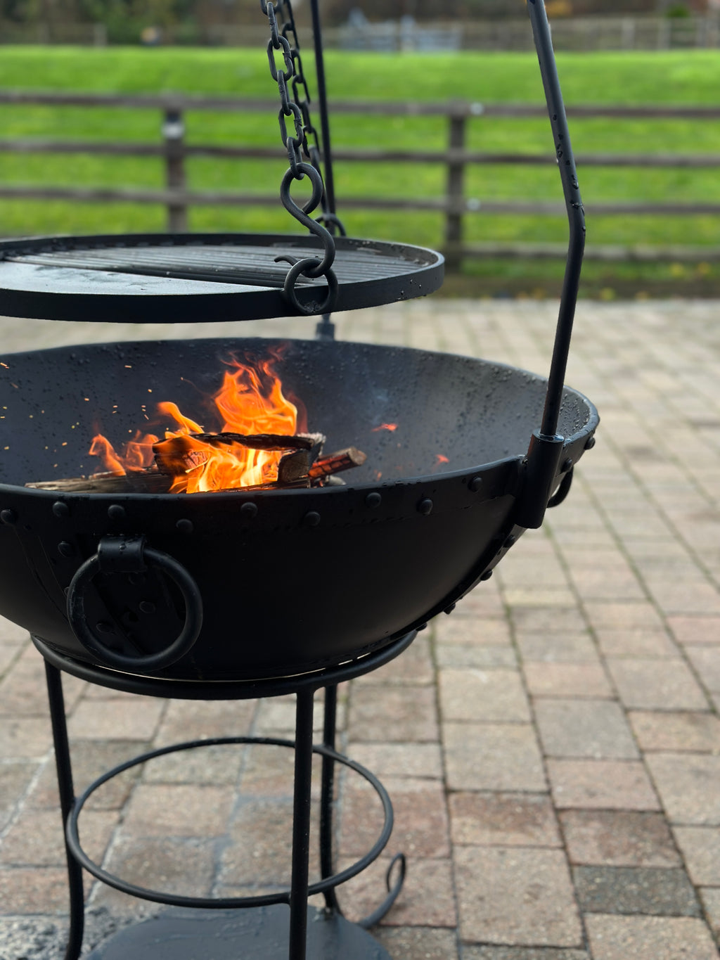 Rhino Ironworks 21" Indian Fire Bowls