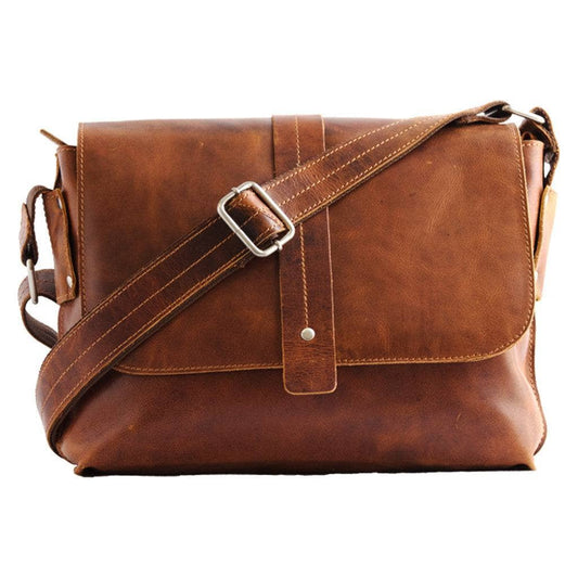 Vintage Messenger Christoph - Unisex GW4956: Camel