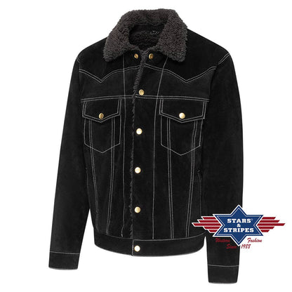 Western Splitlederjack - Hunter Black: M