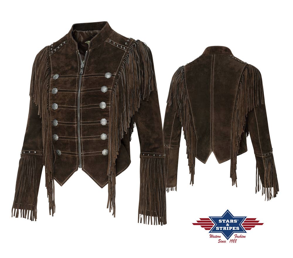 Leather jacket - Brianna Brown: L