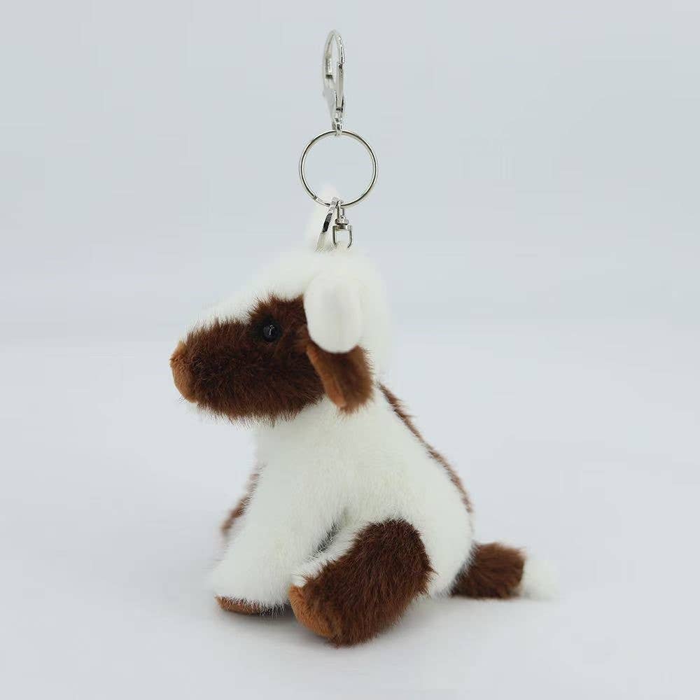 Texas Cow Plush Keyring/Bag Charm
