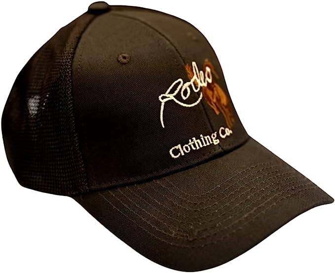 Men's Embroideried Rodeo Clothing Signature Caps for Men Hat: BROWN