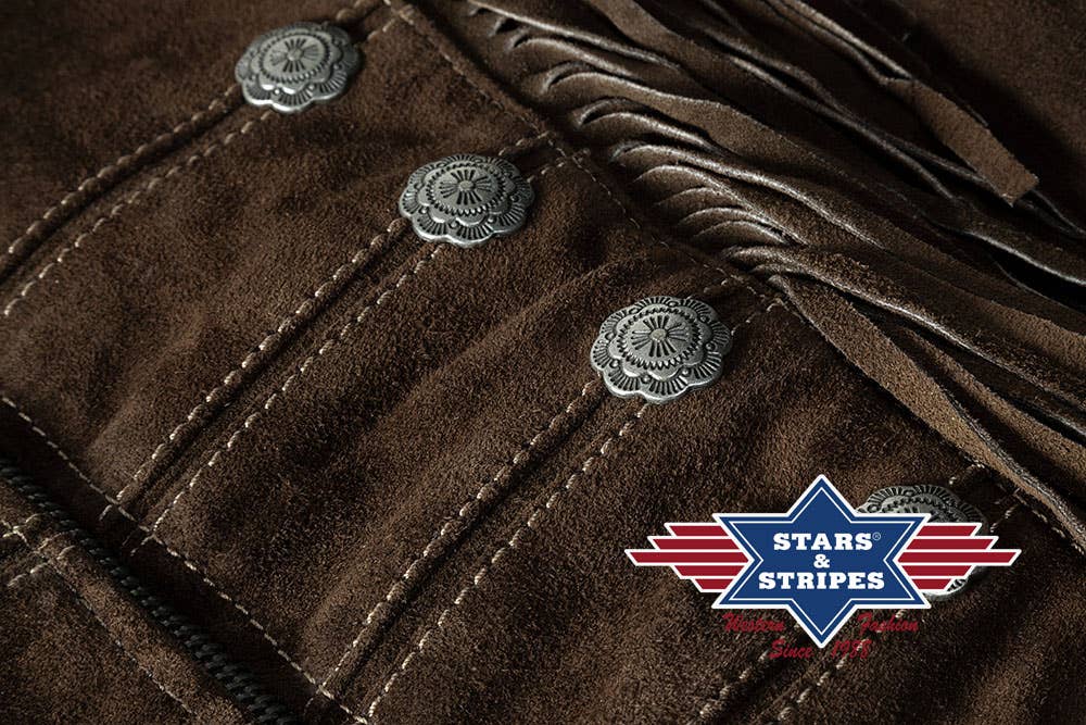 Leather jacket - Brianna Brown: L