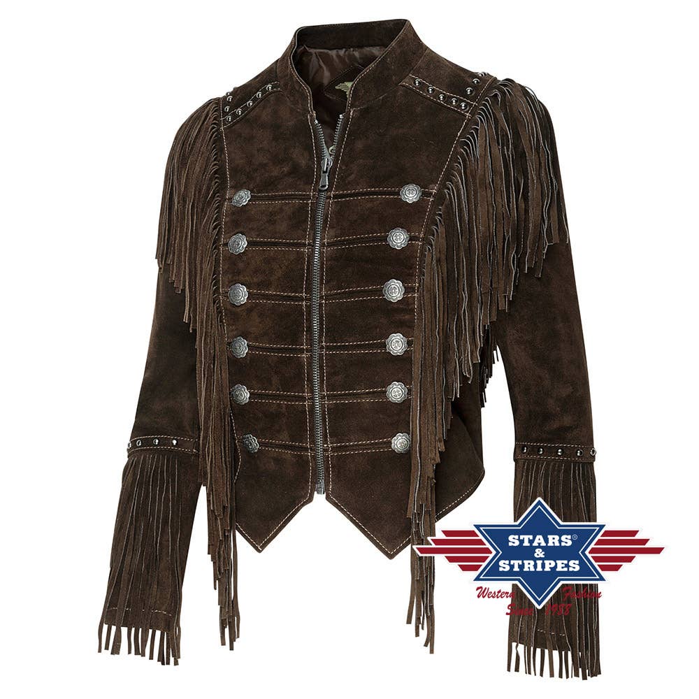 Leather jacket - Brianna Brown: L