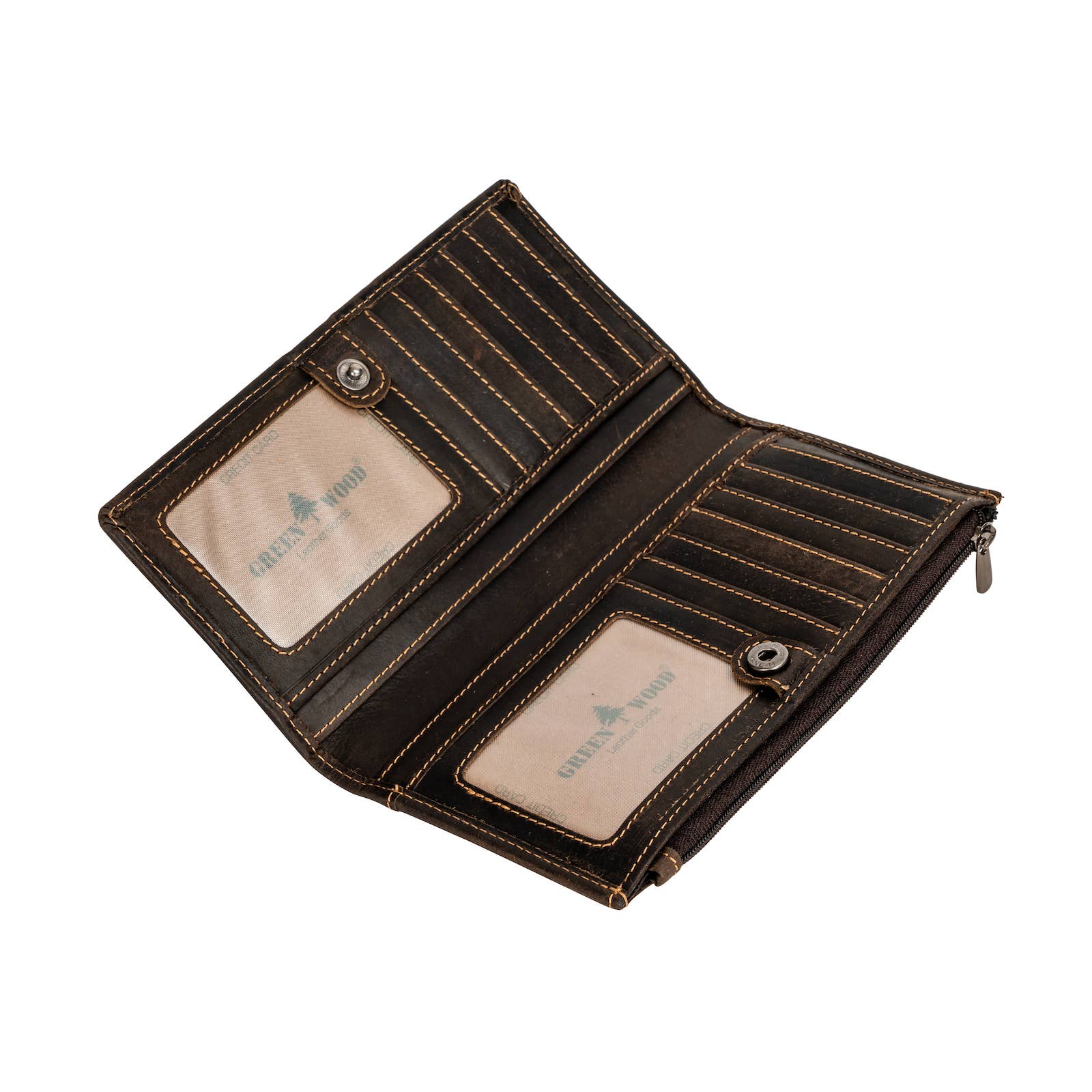 Kingaroy Leather Women's Wallet: Brown