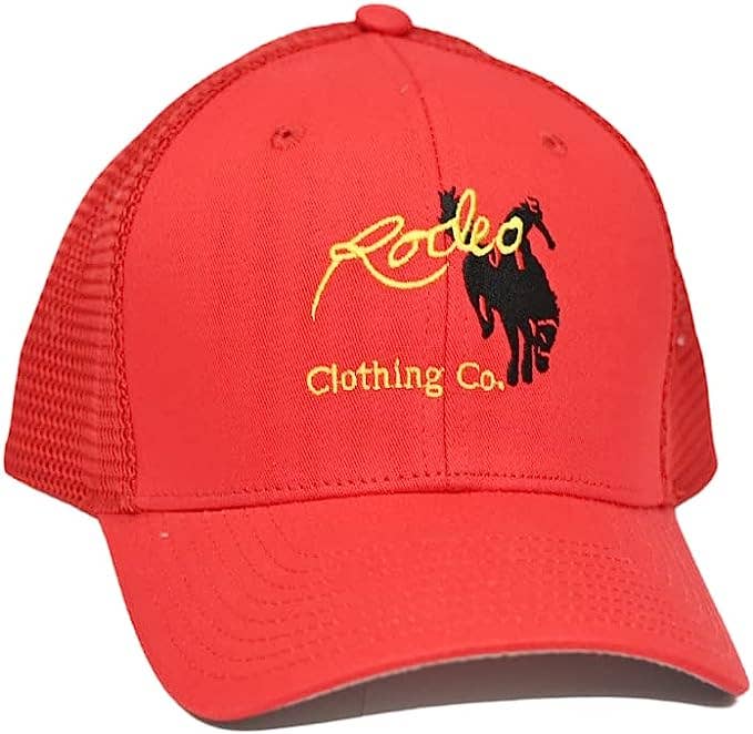 Men's Embroideried Rodeo Clothing Signature Caps for Men Hat: BROWN