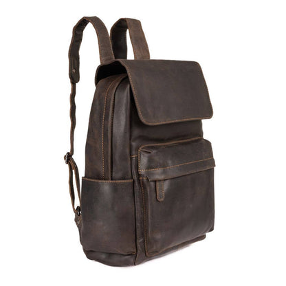 Leather Vintage Backpack Scott- Unisex GW6809: Sandal