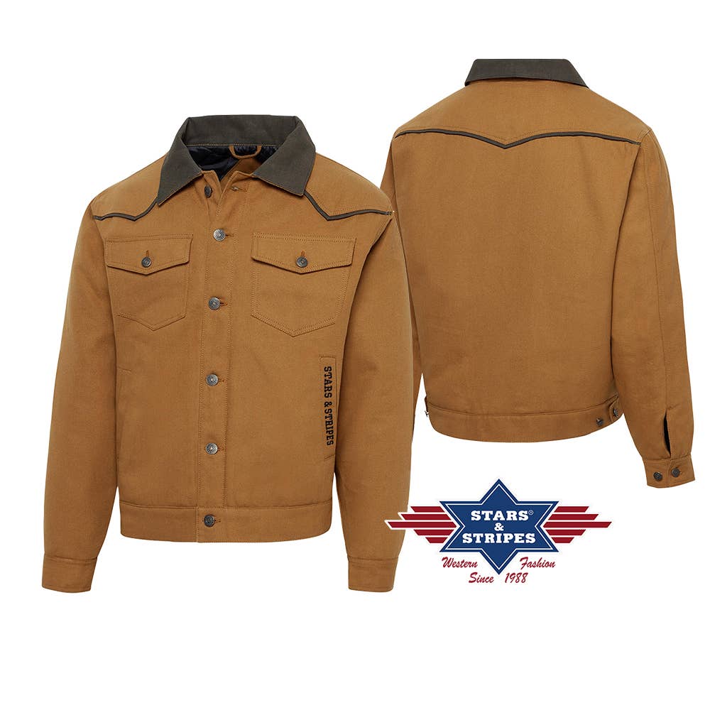 Western canvas jacket - Andrew jacket: L
