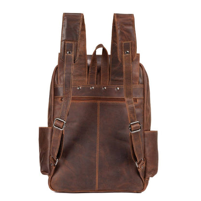 Leather Vintage Backpack Scott- Unisex GW6809: Sandal